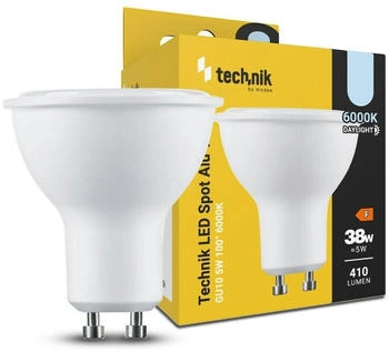 Aigostar LED-Leuchtmittel 7 Watt GU10 LED Leuchtmittel Leuchte LED Spot 100° 520 Lumen, GU10, Kaltweiß