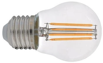 EGB Filament Tropfenlampe klar E27 4W 49