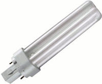 Ledvance OSRAM Kompaktleuchtstofflampe DULUX D 10W/827 G24d-1 | 2700K warmwei&szlig; 