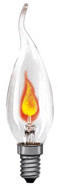 Paulmann 53003, Paulmann Gl&uuml;hlampe 130mm 230V E14 3W Klar Kerzenform dimmbar...