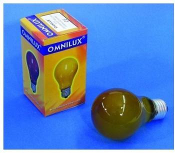 OMNILUX A19 230V/40W E-27 gelb