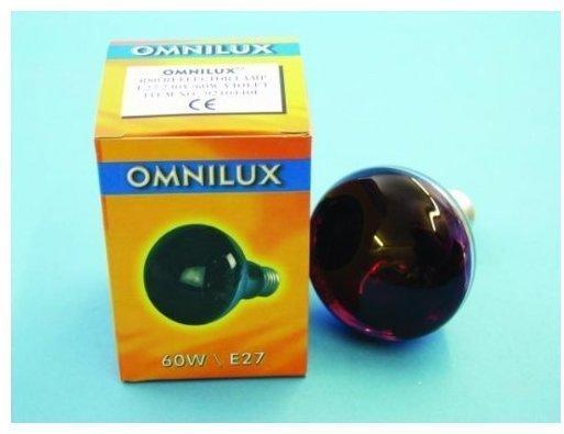 Omnilux R80 230V/60W E-27 violett