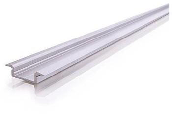 Deko-Light ET-01-15 flaches T-Profil für 15 16,3 mm LED Stripes, Silber-matt, eloxiert, 2000 mm