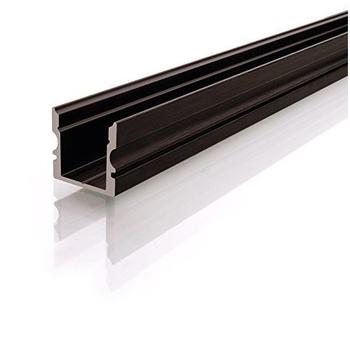 Deko-Light Deko Light U-Profil hoch AU-02-10 Alu Einbauprofil schwarz-matt