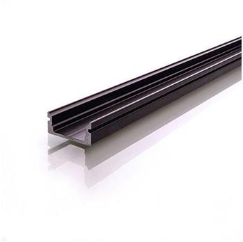 Deko-Light Deko Light U-Profil flach AU-01-10 Alu Einbauprofil schwarz-matt schwarz,matt