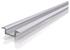 Deko-Light Kapego, T-Profil flach ET-01-08 für 8 - 9,3 mm LED Stripes, Silber, gebürstet, 2000 mm