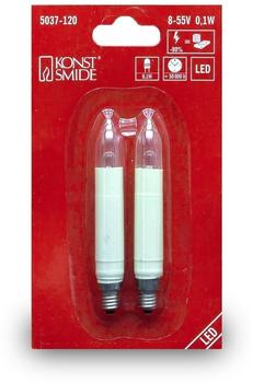 Konstsmide LED Ersatzbirnen 0,1W E10 2er Set
