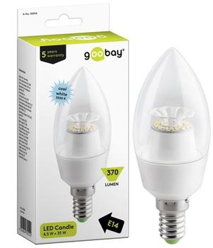 goobay Lotus-LED Kerze 4,5 Watt kaltweiß