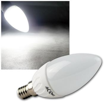 ChiliTec LED Kerzenlampe E14 K50 weiß, Epistar LED, 6000k, 420lm, 230V/5W