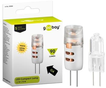 Goobay LED 1,2 W G4 warm-weiß (30584)