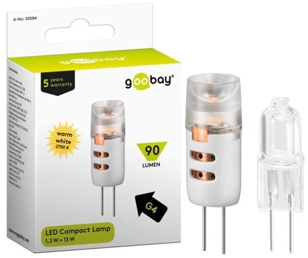 Goobay LED 1,2 W G4 warm-weiß (30584) Test ❤️ Jetzt ab 6,80 € (April 2022)  Testbericht.de