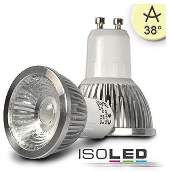 ISOLED GU10 LED Strahler 5,5W COB, 38°, warmweiß, dimmbar