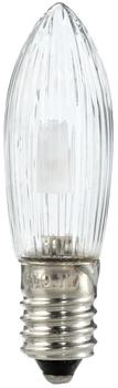 Hellum LED Riffelkerze 0.1W 16V klar 3er