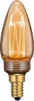 Luxula LED Filament Kerze E14/E27, 2,3W, 65lm, 1800K, dimmbar (LX-100170)