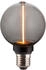 Luxula LED Filament Lampe, Line Smoke Globe, E27, 2W, 40lm, 1800K, dimmbar (LX-100176)