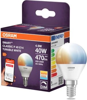Osram MART+ Mini bulb Tunable White 4.9W 220V FR E14