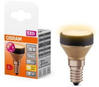 LEDVANCE LED-Leuchtmittel "LED STAR Flat Flat Frosted 26" E27 1 Stk. Warmwei&szlig;