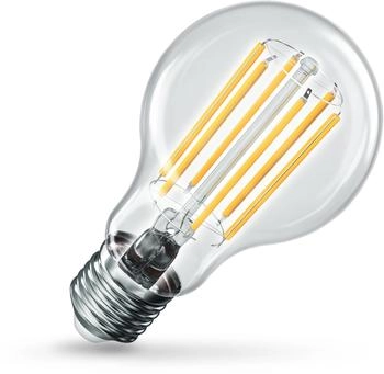 EMOS 1525283279 LED Lampe Filament A60 A CLASS, E27, 7,2W (100W), 1521lm, Warmweiß