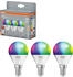 Osram SMART+ LED-Lampe P40 RGBW E14 3er-Pack Miniballform steuerbar über SMART+ App kompatibel mit Alexa Google Home WiFi (4099854529887)