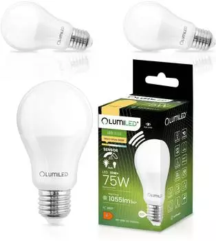 LUMILED LED Glühbirne E27 10W 1055lm 3er Pack