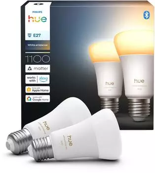 Philips Hue White Ambiance A67 2er Pack (929003854902)