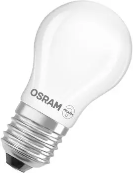 Osram LED-Lampe Star Globe P40 Filament 6500 K kaltweißes Tageslicht 3,4 W E27 matt 470 lm für Tisch- und Pendelleuchten 15.000h
