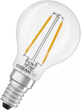 Osram HOMELIGHTING LED EEK D (A G) E14 1 W Warmweiß (Ø x H) 45.00 mm x 45.00 mm 1 St.