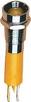 Scharnberger + Hasenbein LED-Signall. Innenreflekto r 5mm 12VDC rot 380