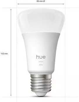 Philips Hue A60 White E27 810 lm Doppelpack (929003856005)