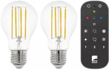 Eglo connect.Z LED-Birne E27 A60 6W 806lm ZigBee dimmbar, 2er-Pack (12255)