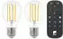 Eglo connect.Z LED-Birne E27 A60 6W 806lm ZigBee dimmbar, 2er-Pack (12255)