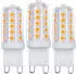 LEDs Light LED Kapsel G9 3,5W 2700K dimmbar Klar 3er-Pack (0620137)