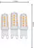 LEDs Light LED Kapsel G9 3,5W 2700K dimmbar Klar 3er-Pack (0620137)