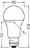 Osram LED-Lampe E27 A60 14W = 100W 1521lm 2700K Warm 200° STAR CLASSIC
