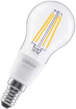 Osram SMART+ P40 4W 2700K E14 Kerzenform Filament klar