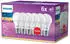 Philips LED Classic A60 E27 75W Warmweiß Matt (6er-Pack)