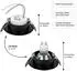 sebson LED Modul 5W Ultra Flach ø50x26mm 400lm Warmweiß 3000K 230V, 10er Pack (10_X_LED_MODULE_5W)