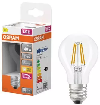 LEDVANCE Led Filament Standard Dimmbare 5w E27 470lm 2700k Box Gp