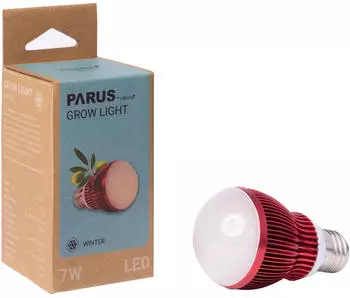 Venso Parus GrowLight Winter LED-Pflanzenlampe E27 7W Neutralwei&szlig; 113mm