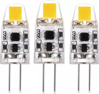 LEDs Light SMD LED Kapsel G4 1W 2700K klar dimmbar 3er-Set (620130)