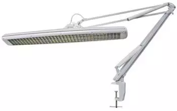 Velleman VTLAMP6 Schreibtischleuchte Leuchtstofflampe T5 42W grau (VTLAMP6)