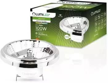 LUMILED AR111 LED G53 15W 4000K 24° 12V silber (AR111-G53-15W)