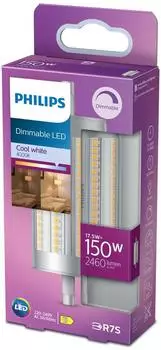 Philips Lineare LED R7S 118mm 17,5W 4000K Kaltwei&szlig; (29391/16/40)