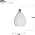 Star Trading Decoled Dream LED-Leuchtmittel E27, 3,5W, warmweiß, 3-stufig dimmbar