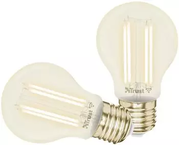 Trust Smart Home WLAN-Gl&uuml;hbirne E27 Filament, dimmbar, 1800K-2700K (71300)