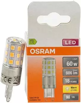 Osram LED PIN G9 4,9W 806lm warmwei&szlig; 2700K (LED PIN G9)