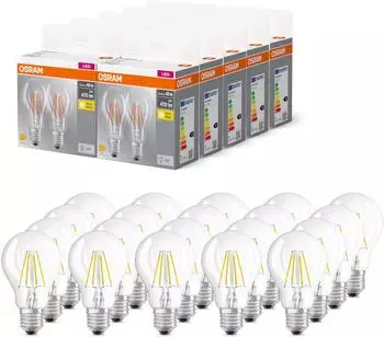 Osram Base Classic A Fil 40 Filament LED E27 4W 2700K (BASECLA40)