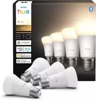 Philips Hue White Smart (E27, 810 lm, 4x) (8721103095725)