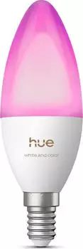 Philips Smarte Kerzenlampe E14 White & Color Ambiance 500lm (929004295301)
