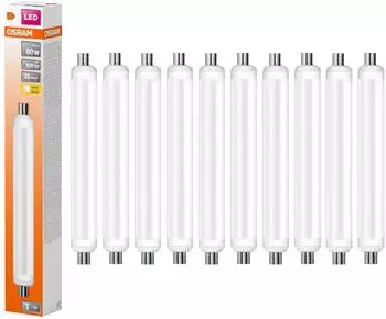 Osram LINE S19 LED-Stablampe 9W warmwei&szlig; 2700K (9W/827 230VFR S19S)